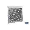 REJILLA DE VENTILACIÓN ALUMINIO CON MOSQUITERA 17 X 17 CM VENTA UNITARIA