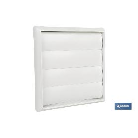 REJILLA DE VENTILACIÓN ABS BLANCO LAMAS MÓVILES Ø12 CM VENTA UNITARIA