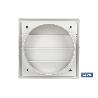 REJILLA DE VENTILACIÓN ABS BLANCO LAMAS MÓVILES Ø15 CM VENTA UNITARIA