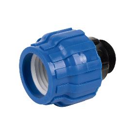 ENLACE ROSCA MACHO PP PN16 50 X 1 1/4   CAJA 5 UNID.