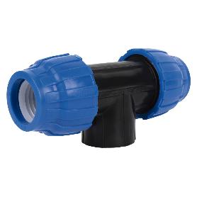 TE 90° ROSCA HEMBRA PP PN16 25 X 3/4 X 25  VENTA UNITARIA