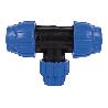 TE 90° REDUCIDA PP PN16 75 X 63 X 75