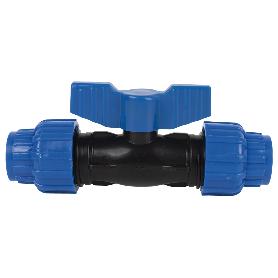 VÁLVULA DE BOLA PP PN16 20 X 20  VENTA UNITARIA