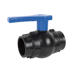 VÁLVULA DE BOLA ROSCA H-H PP PN16 2 1/2 X 2 1/2