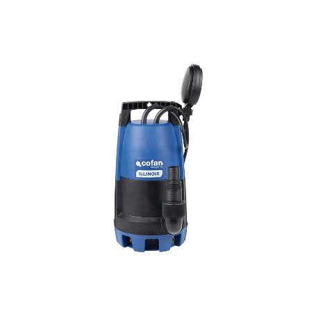 ELECTROBOMBA SUMERGIBLE MODELO ILLINOIS 900 W 10 M CABLE CAUDAL 18.000 L/H