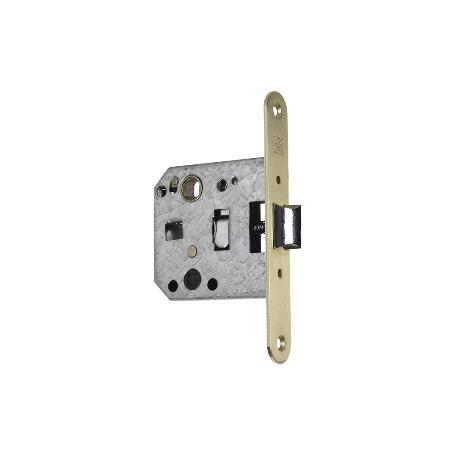 PICAPORTE EMBUTIR REDONDO D47 E50 LATÓN (P/MADERA)   CAJA 10 UNID.