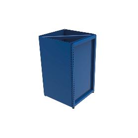 MARCO MOSTRADOR TRIPLE PARA RINCON 90º -525X525X920MM