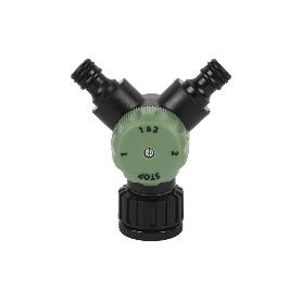 COLECTOR DE RIEGO 2 SALIDAS