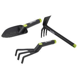 KIT DE HERRAMIENTAS PARA JARDINERÍA NYLON 3 PCS