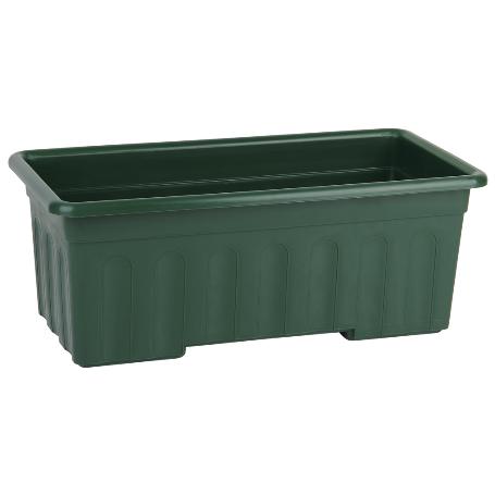 JARDINERA VERDE  MODELO AZAHAR 40 X 20 X 15.5 CM   CAJA 12 UNID.