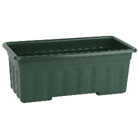 JARDINERA VERDE  MODELO AZAHAR 40 X 20 X 15.5 CMVENTA UNITARIA