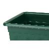 JARDINERA VERDE  MODELO AZAHAR 60 X 22 X 15 CM   CAJA 12 UNID.
