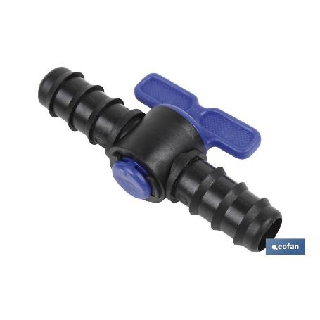 VALVULA PASO TUBO Ø16MM VENTA UNITARIA