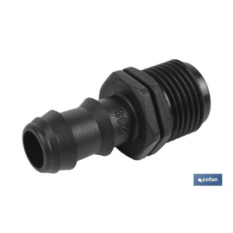 ENLACE MIXTO Ø16MM-3/4 VENTA UNITARIA
