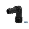 CONEXIÓN EN CODO 90º R.MACHO Ø16MM-1/2 VENTA UNITARIA