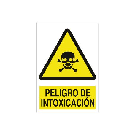 SEÑAL POLIESTIRENO 297X210 MM PELIGRO DE INTOXICACIÓN