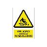 SEÑAL POLIESTIRENO 297X210 MM. ¡PELIGRO! SUELO RESBALADIZO