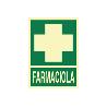 SEÑAL LUMINISCENTE 297X210MM. FARMACIOLA