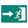 SEÑAL LUMINISCENTE 210X148MM. SALIDA EMERGENCIA DERECHA