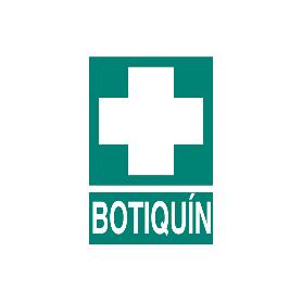 SEÑAL LUMINISCENTE 297X210MM. SEÑAL DE BOTIQUÍN LUMINISCENTE Y ADHESIVA