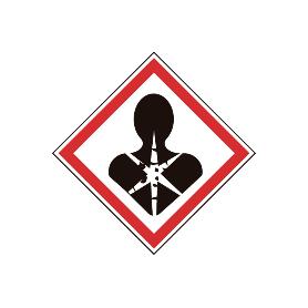 SEÑAL ADHESIVA MAT. PELIGROSAS 100X100MM. MP 34