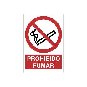 SEÑAL POLIESTIRENO 148X105MM. PROHIBIDO FUMAR