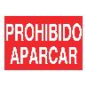 SEÑAL POLIESTIRENO 420X297MM. PROHIBIDO APARCAR
