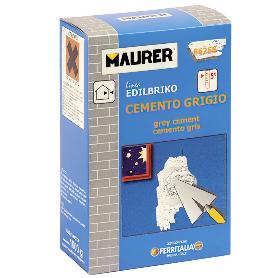 EDIL CEMENTO GRIS MAURER (CAJA 5 KG.)