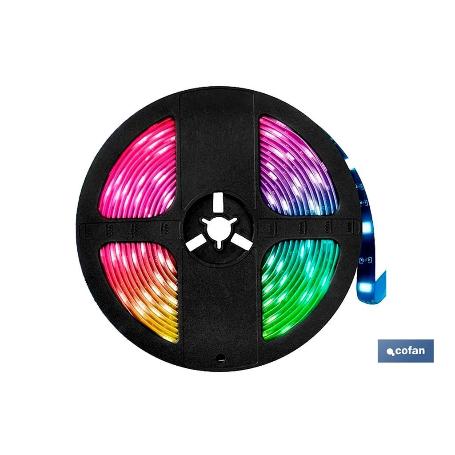 TIRA LED 12 V IP65 CON CONTROL REMOTO 3 M