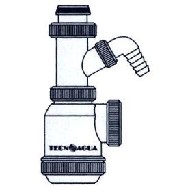 TECNO SIFON EXT.+TOMA LAVADORA S-V 1-1-2(T4T) 50051