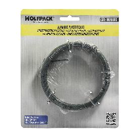 ALAMBRE PLASTIFICADO 1,2 MM. VERDE (ROLLO 50 METROS)