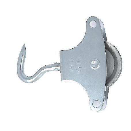 POLEA TENDEDERO CON GANCHO N. 6 METAL