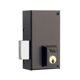 CERRADURA DE SOBREPONER DE UN PUNTO DE CIERRE 56-C SOLO CON PALANCA, CILINDRO FORJADO, ENTRADA DE 40MM, CAJA DE 70M