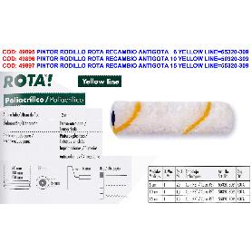 ROTA MINIRODILLO RECAMBIO ANTIGOTA 5 CM SUPERFICIE RUGOS 5320309 (CAJA 20 UNIDADES)