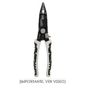 ALICATES MULTIFUNCION ESPECIAL CABLES, MULTIHERRAMIENTA ELECTRICISTA, PELACABLES, CORTACABLES, ALICATES TERMINALES,