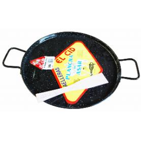 PLANCHA DE ASAR ESMALT.46 CM.