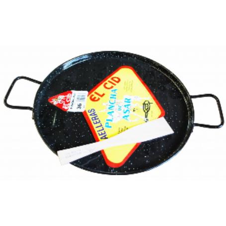 PLANCHA DE ASAR ESMALT.46 CM.