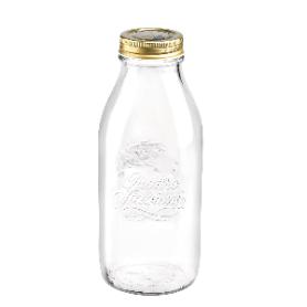 BOTELLA CRISTAL IBILI 1 LITRO TAPON ROSCA