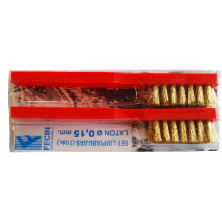 CEPILLO LIMPIABUJIAS BLISTER 2 UDS