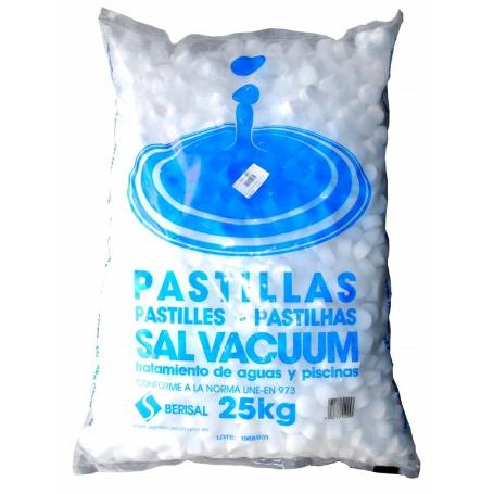 SAL EN PASTILLAS SACO 25 KG.