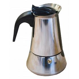 CAFETERA INOX.M/BAQ. 4 TAZAS