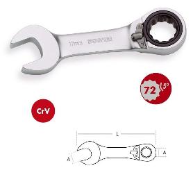 LLAVE COMBINADA CARRACA 22 MM DOGUER