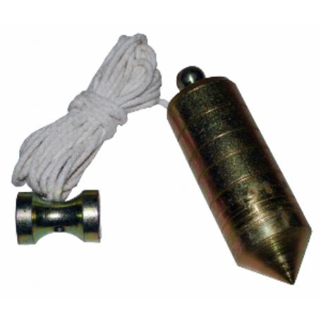 PLOMADA ACERO 500 GRS.