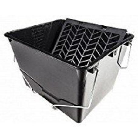 CUBO PINTURA PLAST.C/REJILLA ASA MET.