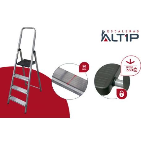 ESCALERA ALUMINIO 6 PELDAÑOS