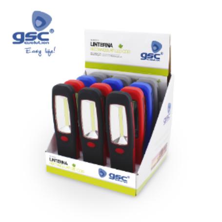 LINTERNA RECTANGULAR LED COB 3W.