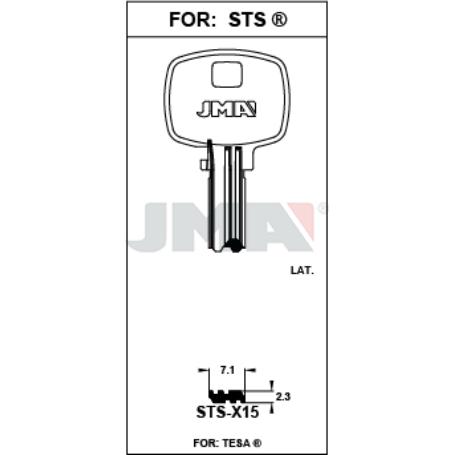 LLAVE PUNTO JMA STS-X15