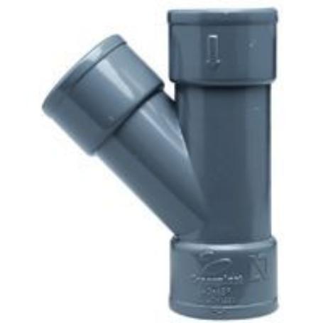 TE PVC DE  40-45º H-H