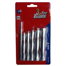 JUEGO LLAVES TUBO 8-17 6 PZAS