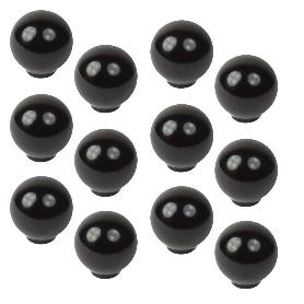 POMO BOLA ABS D/34  NEGRO T-504-20